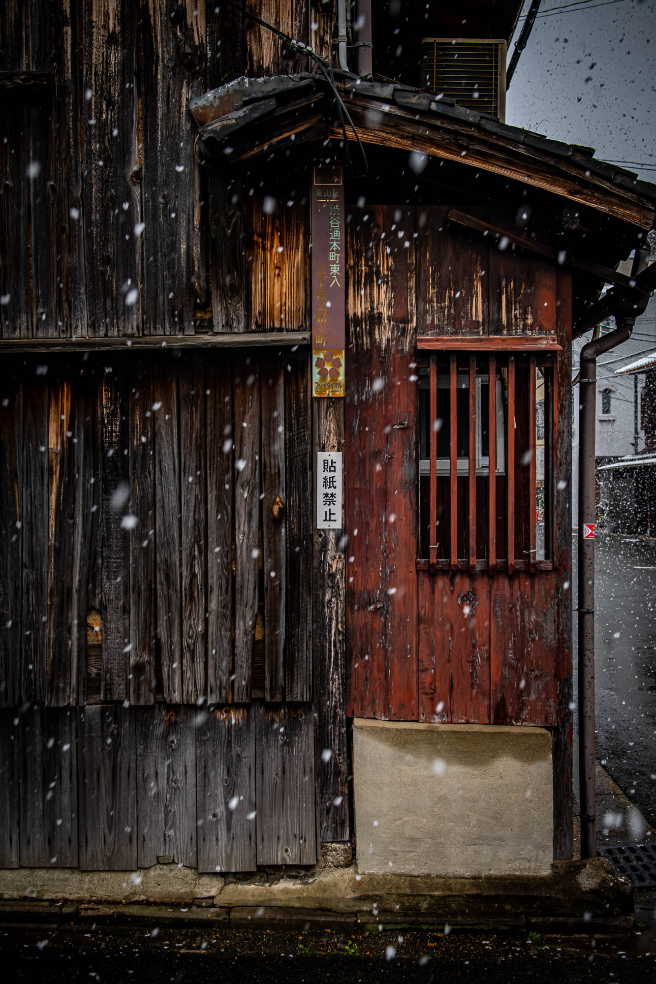 Snow in Kyoto